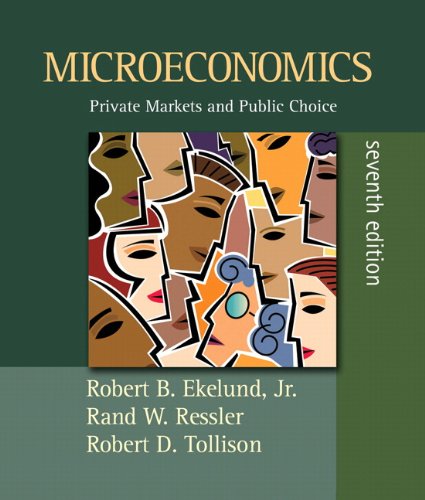 Imagen de archivo de Microeconomics: Private Markets and Public Choice plus MyEconLab plus eBook 1-semester Student Access Kit (7th Edition) a la venta por HPB-Red