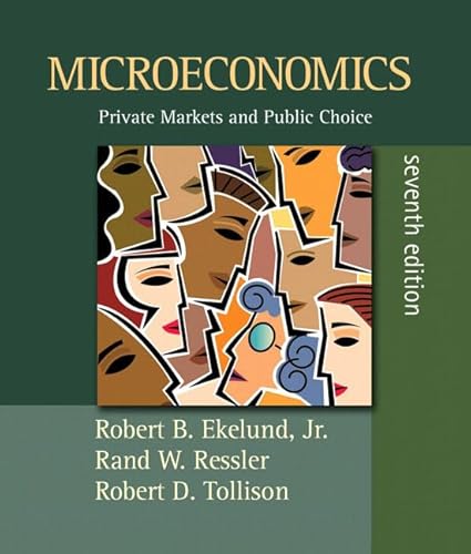 Stock image for Microeconomics: Private Markets and Public Choice plus MyEconLab plus eBook 1-semester Student Access Kit (7th Edition) for sale by HPB-Red