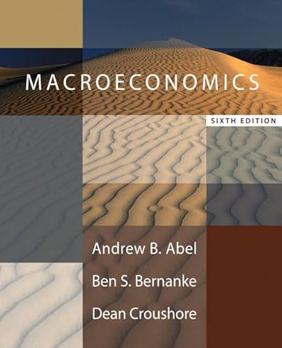 Beispielbild fr Macroeconomics; 6th Edition zum Verkauf von a2zbooks