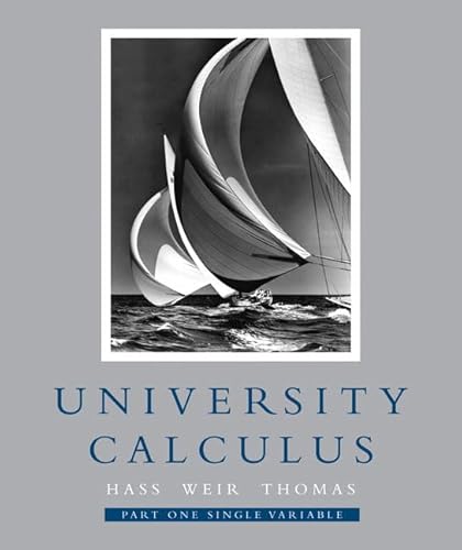 Imagen de archivo de University Calculus: Part One a la venta por ThriftBooks-Atlanta