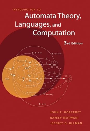 9780321455369: INTRODUCTION TO AUTOMATA THEORY,LANGUAGES, AND COMPUTATION (PRENTICE HALL)