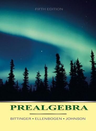 9780321456021: Prealgebra (5th Edition)