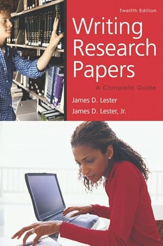 9780321457981: Writing Research Papers (perfect bound) (12th Edition)