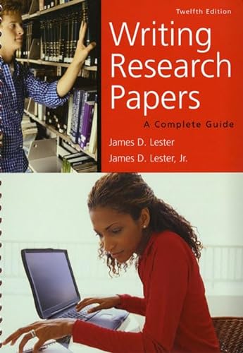 Beispielbild fr Writing Research Papers (spiral bound) (12th Edition) zum Verkauf von SecondSale