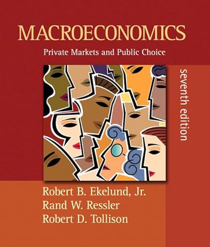 Stock image for Macroeconomics: Private Markets and Public Choice plus MyEconLab plus eBook 1-semester Student Access Kit (7th Edition) for sale by HPB-Red