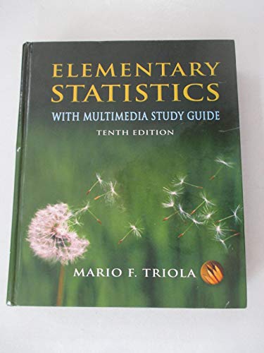 Beispielbild fr Elementary Statistics With Multimedia Study Guide (10th Edition) zum Verkauf von SecondSale