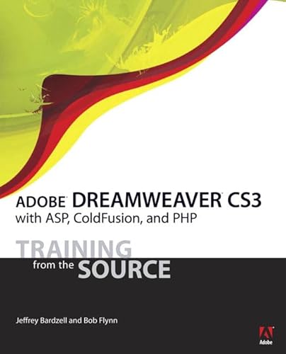 Stock image for Adobe Dreamweaver CS3 with ASP, Coldfusion, and PHP [With CDROM] for sale by ThriftBooks-Dallas