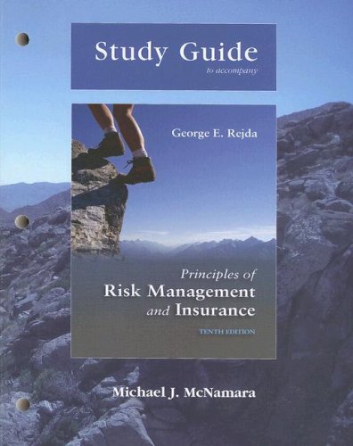 Beispielbild fr Study Guide for Principles of Risk Management and Insurance zum Verkauf von Books-R-Keen