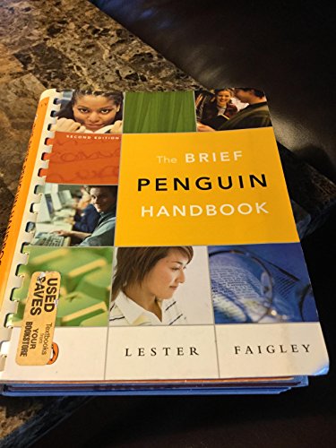 Stock image for Brief Penguin Handbook, The (with Essential Study Card for Grammar and Documentation) (2nd Edition) for sale by Jenson Books Inc