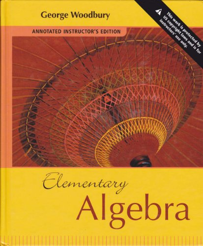 9780321467577: Elementary Algebra