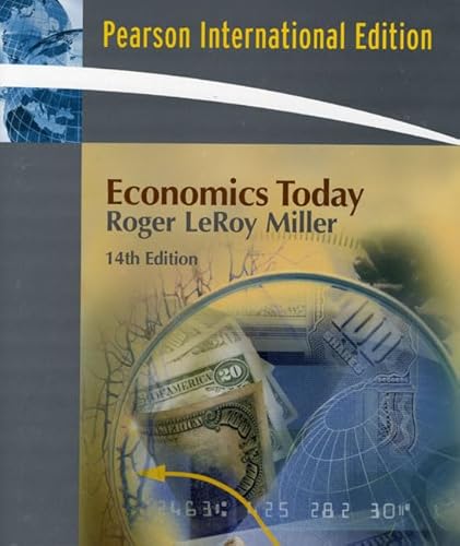 Beispielbild fr Economics Today: International Edition zum Verkauf von WorldofBooks