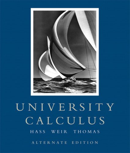 Beispielbild fr University Calculus: Alternate Edition zum Verkauf von HPB-Red
