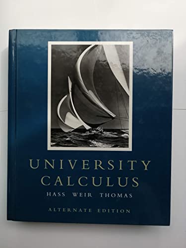 Imagen de archivo de University Calculus: Alternate Edition a la venta por HPB-Red