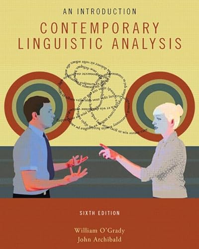 9780321476661: Contemporary Linguistic Analysis, Sixth Edition (6th Edition)
