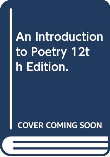 Beispielbild fr Instructor's Manual to Accompany An Introduction to Poetry zum Verkauf von Better World Books