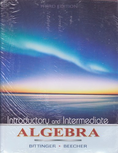 9780321483393: Title: Introductory and Intermediate Algebra Books a la C