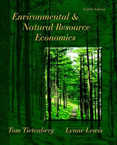 Beispielbild fr Environmental & Natural Resource Economics zum Verkauf von ThriftBooks-Atlanta