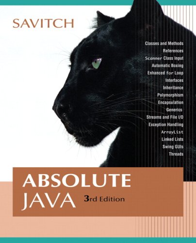 9780321487926: Absolute Java: United States Edition