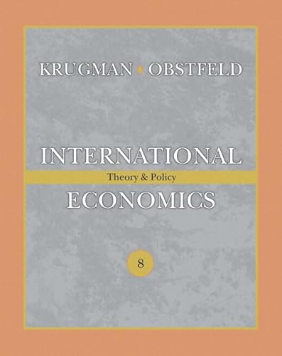 Beispielbild fr International Economics : Theory and Policy zum Verkauf von Better World Books