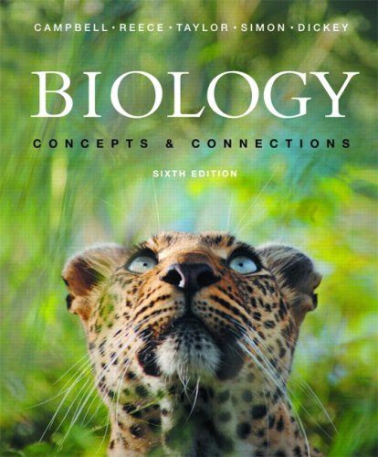 Imagen de archivo de Biology: Concepts and Connections a la venta por BookHolders