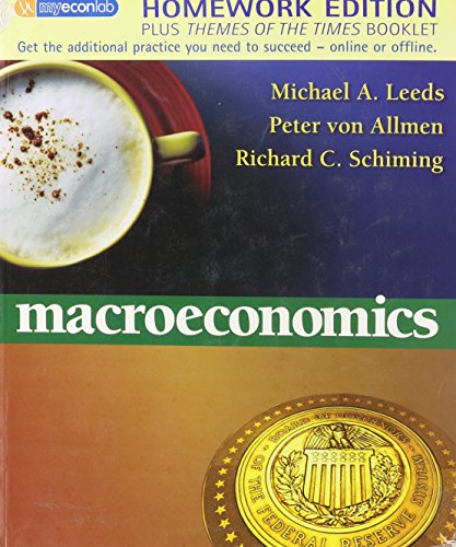 Imagen de archivo de Macroeconomics Themes of the Times Homework Edition a la venta por ThriftBooks-Dallas