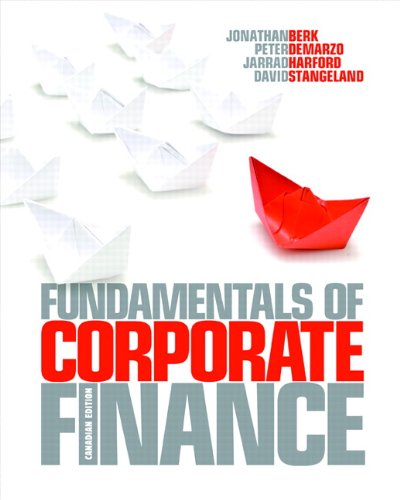 Beispielbild fr Fundamentals of Corporate Finance zum Verkauf von HPB-Red