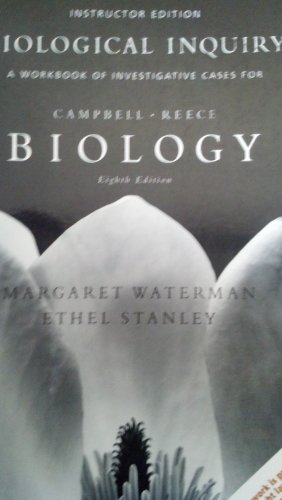Biology (Biological Inquiry) (9780321494351) by Margaret Waterman; Ethel Stanley