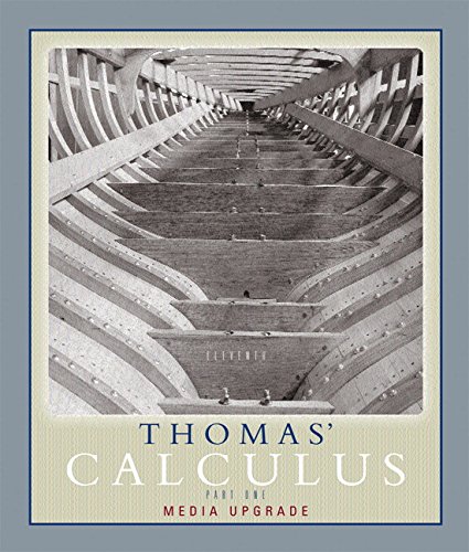 Stock image for Thomas' Calculus: Media Upgrade for sale by Irish Booksellers