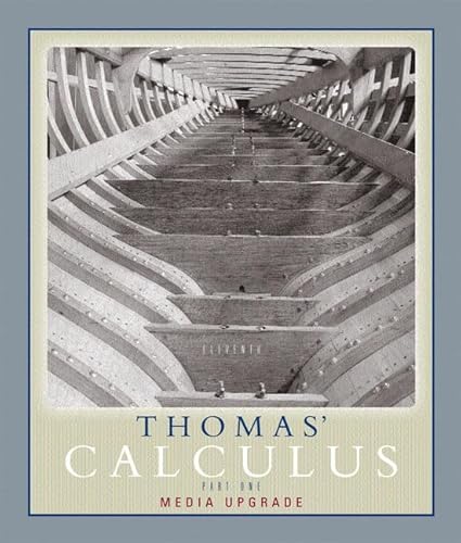 9780321498755: Thomas' Calculus, Media Upgrade, Part One (Single Variable)