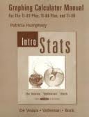 Beispielbild fr TI-83/84 Plus and TI-89 Manual for Intro Stats zum Verkauf von Better World Books