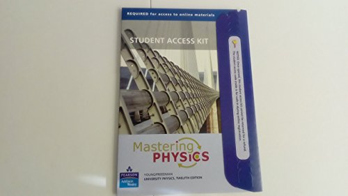 Imagen de archivo de Mastering Physics for University Physics: Student Access Kit a la venta por SecondSale