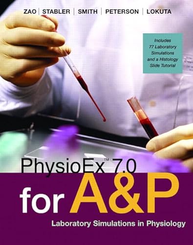 9780321500656: PhysioEx 7.0 for Anatomy & Physiology: Laboratory Simulations in Physiology