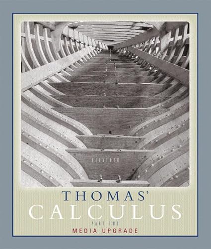 Beispielbild fr Thomas' Calculus, Media Upgrade, Part Two (Multivariable, Chap 11-16) (11th Edition) (Pt. 2) zum Verkauf von SecondSale