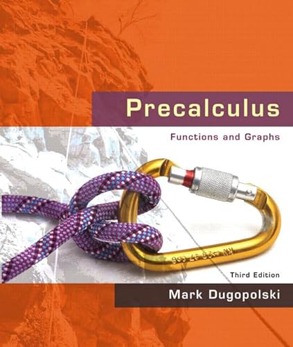 9780321501110: Precalculus: Functions and Graphs