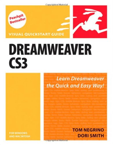 9780321503022: Dreamweaver CS3 for Windows and Macintosh:Visual QuickStart Guide