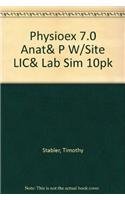 Physioex 7.0 Anat& P W/Site LIC& Lab Sim 10pk (9780321503787) by Timothy Stabler; Peter Zao