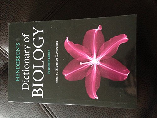 Stock image for Henderson's Dictionary of Biology for sale by Better World Books