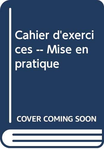 9780321506283: Cahier d'exercices -- Mise en pratique