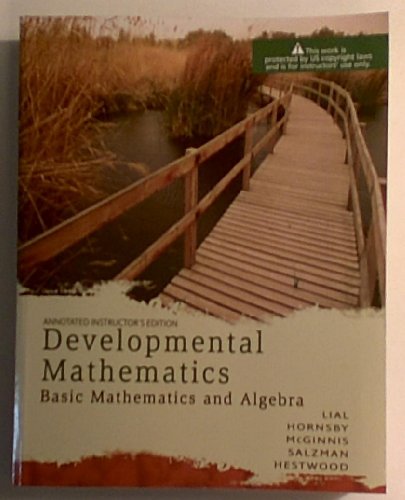 9780321506641: Annotated Instructor's Edition for Developmental Mathematics