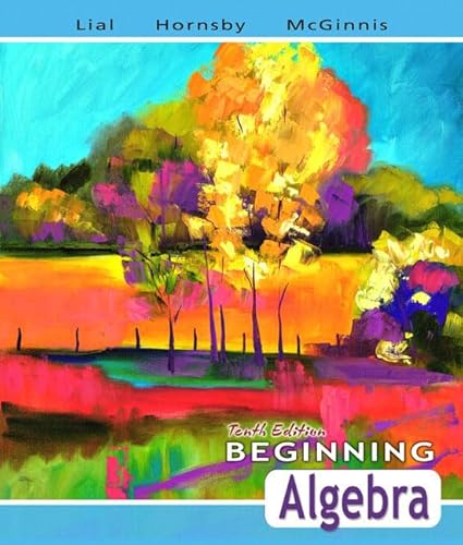 9780321507204: Beginning Algebra plus MyMathLab Student Starter Kit (10th Edition)