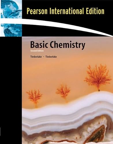 Basic Chemistry [Taschenbuch] by Timberlake, Karen C.; Timberlake, William E. - William E. Timberlake