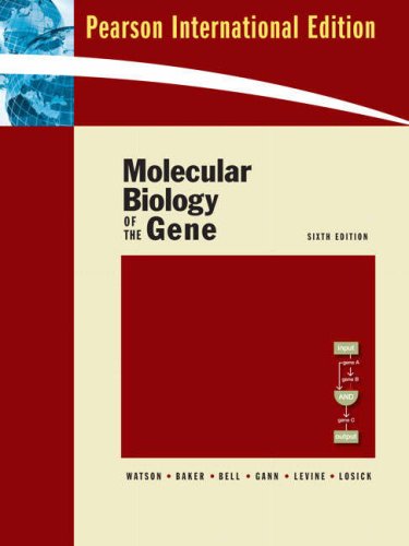 Stock image for Molecular Biology of the Gene: International Edition: Sixth (6th) Edition for sale by Katsumi-san Co.