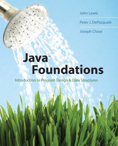 Java Foundations: Introduction to Program Design and Data Structures Value Package (includes MyCodemate Student Access Kit) (9780321508744) by Lewis, John; DePasquale, Peter; Chase, Joseph