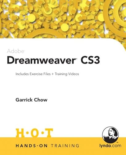 Stock image for Adobe Dreamweaver CS3 Hands-On Training for sale by Anderson Book