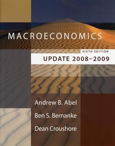 Imagen de archivo de Macroeconomics Update 2008-2009, 6th Edition a la venta por HPB-Red