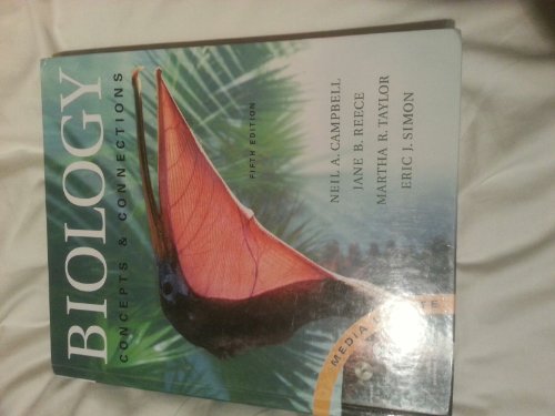 Stock image for Biology : Concepts and Connections for sale by Better World Books: West