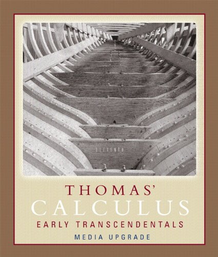 9780321513397: Thomas' Calculus 11th Early Transcendentals Media Upgrade, Part One plus MyLab Math (11th Edition)
