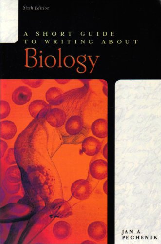 9780321517166: A Short Guide to Writing About Biology