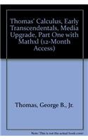 Imagen de archivo de Thomas' Calculus, Early Transcendentals, Media Upgrade, Part One with MathXL (12-month access) (11th Edition) a la venta por Bookmans