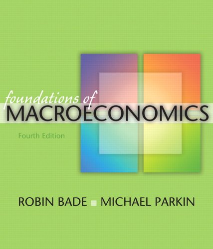 9780321522528: Foundations of Macroeconomics: United States Edition (Addison-Wesley Series in Economics)